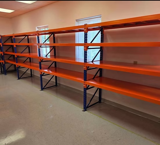 it is used for industrial shelving